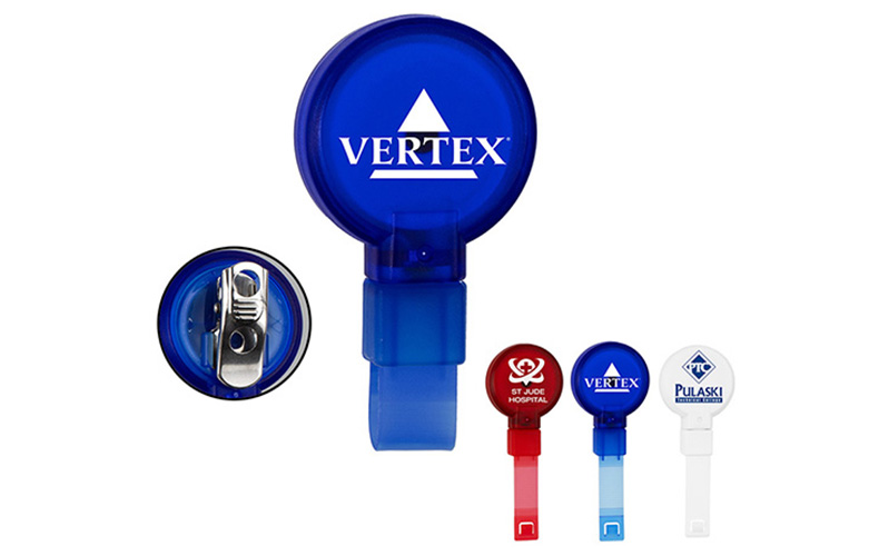 PVC FREE RECYCLED PLASTIC BADGE REEL W/SWIVEL ALLIGATOR CLIP (Patent US 11,974,638 B1) PVC FREE RECYCLED PLASTIC BADGE REEL W/SWIVEL ALLIGATOR CLIP (Patent US 11,974,638 B1)